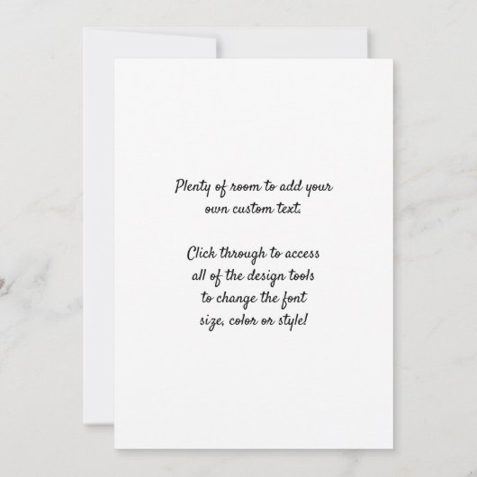 ビンセント・ファン・ゴッホ-15ひまわりの花と花瓶 招待状 (裏面)