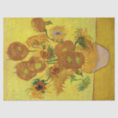 ビンセント・ファン・ゴッホ-15ひまわりの花と花瓶 薄葉紙 (正面)