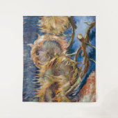 ビンセント・ファン・ゴッホ- Four Cut Sunflowers タペストリー (正面)