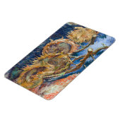 ビンセント・ファン・ゴッホ- Four Cut Sunflowers マグネット (左側)