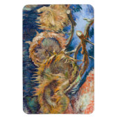 ビンセント・ファン・ゴッホ- Four Cut Sunflowers マグネット (縦)