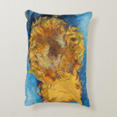 ビンセント・ファン・ゴッホ- Two Cut Sunflowers アクセントクッション (裏面(縦))