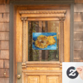 ビンセント・ファン・ゴッホ- Two Cut Sunflowers ウィンドウサイン (ホームデコレーション)