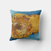 ビンセント・ファン・ゴッホ- Two Cut Sunflowers クッション (裏面)