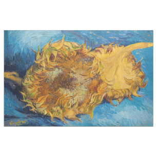 ビンセント・ファン・ゴッホ- Two Cut Sunflowers ファブリック