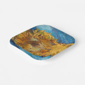 ビンセント・ファン・ゴッホ- Two Cut Sunflowers ペーパープレート (傾斜あり)