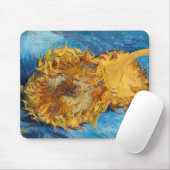 ビンセント・ファン・ゴッホ- Two Cut Sunflowers マウスパッド (マウス)