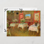 ビンセント・ヴァンゴッホレストランソフトオープン招待状 ポストカード (正面/裏面)
