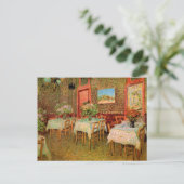 ビンセント・ヴァンゴッホレストランソフトオープン招待状 ポストカード (スタンド正面)