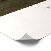 ビンセント・ヴァンゴッホ農民燃える雑草アートプリント ポスター (角)