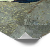 ビンセント・ヴァンゴッホ魚釣りボートのビーチ ポスター (角)