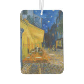 ビンセント・ヴァンゴッホ-カフェ・テラス・アット・ナイト カーエアーフレッシュナー (裏面)