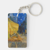ビンセント・ヴァンゴッホ-カフェ・テラス・アット・ナイト キーホルダー (裏面)