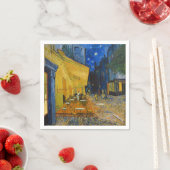 ビンセント・ヴァンゴッホ-カフェ・テラス・アット・ナイト スタンダードカクテルナプキン (インサイチュ)