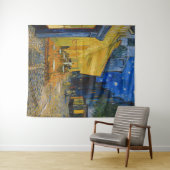 ビンセント・ヴァンゴッホ-カフェ・テラス・アット・ナイト タペストリー (インサイチュ(横))