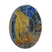 ビンセント・ヴァンゴッホ-カフェ・テラス・アット・ナイト ダーツボード (正面左)