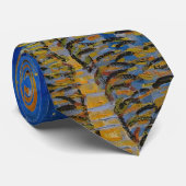 ビンセント・ヴァンゴッホ-カフェ・テラス・アット・ナイト ネクタイ (ロール)