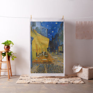 ビンセント・ヴァンゴッホ-カフェ・テラス・アット・ナイト ファブリック