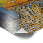 ビンセント・ヴァンゴッホ-カフェ・テラス・アット・ナイト フォトプリント            (角)