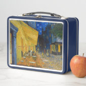 ビンセント・ヴァンゴッホ-カフェ・テラス・アット・ナイト メタルランチボックス (インサイチュ)
