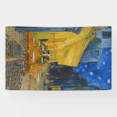 ビンセント・ヴァンゴッホ-カフェ・テラス・アット・ナイト 横断幕 (横)