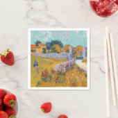 ビンセント・ヴァンゴッホ – プロヴァンスのファームハウス スタンダードカクテルナプキン (インサイチュ)