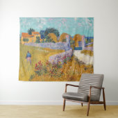 ビンセント・ヴァンゴッホ – プロヴァンスのファームハウス タペストリー (インサイチュ(横))