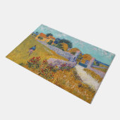 ビンセント・ヴァンゴッホ – プロヴァンスのファームハウス ドアマット (アングル)