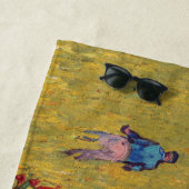 ビンセント・ヴァンゴッホ – プロヴァンスのファームハウス ビーチタオル (インサイチュ)