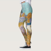 ビンセント・ヴァンゴッホ – プロヴァンスのファームハウス レギンス (左)