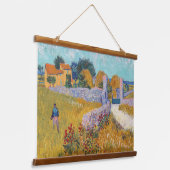 ビンセント・ヴァンゴッホ – プロヴァンスのファームハウス 吊り下げ型タペストリー (傾斜あり)