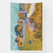 ビンセント・ヴァンゴッホ – プロヴァンスのファームハウス 横断幕 (縦)