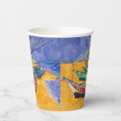 ビンセント・ヴァンゴッホ-魚釣りボートのビーチ 紙コップ (左)