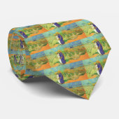 ビンセント・ヴァン・ゴッホによって畑を横切る2人の女性 ネクタイ (ロール)