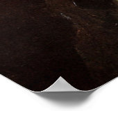 ビンセント・ヴァン・ゴッホによるひげの老人ポートレート ポスター (角)