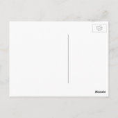 ビンセント・ヴァン・ゴッホによるひげの老人ポートレート ポストカード (裏面)