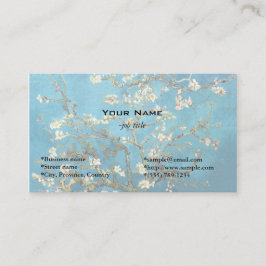 ビンセント・ヴァン・ゴッホによるアーモンド・ツリーの開花。 名刺