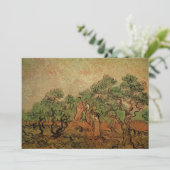 ビンセント・ヴァン・ゴッホによるオリーブピッキング 招待状 (スタンド正面)