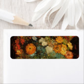 ビンセント・ヴァン・ゴッホによるジニアスの静物花器 ラベル (インサイチュ)