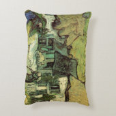 ビンセント・ヴァン・ゴッホによるジョルガスの茅葺きコテージ アクセントクッション (裏面(縦))