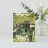 ビンセント・ヴァン・ゴッホによるジョルガスの茅葺きコテージ ポストカード (スタンド正面)