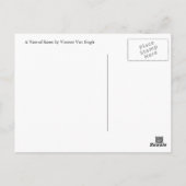 ビンセント・ヴァン・ゴッホによるバラの花瓶 ポストカード (裏面)