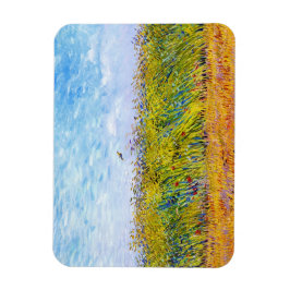 ビンセント・ヴァン・ゴッホによるヒバリの小麦畑 マグネット