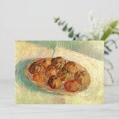 ビンセント・ヴァン・ゴッホによるピサロへのリンゴのバスケット 招待状 (スタンド正面)