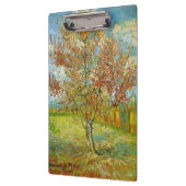 ビンセント・ヴァン・ゴッホによるピンクの桃の木 クリップボード (左)