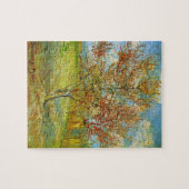 ビンセント・ヴァン・ゴッホによるピンクの桃の木 ジグソーパズル (横)