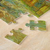 ビンセント・ヴァン・ゴッホによるピンクの桃の木 ジグソーパズル (側面)