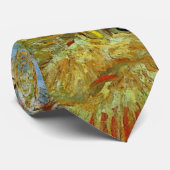 ビンセント・ヴァン・ゴッホによるピンクの桃の木 ネクタイ (ロール)