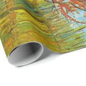 ビンセント・ヴァン・ゴッホによるピンクの桃の木 ラッピングペーパー (ロールコーナー)