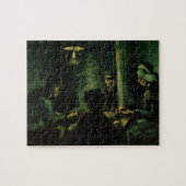 ビンセント・ヴァン・ゴッホによるポテトイーターズ勉強 ジグソーパズル (横)